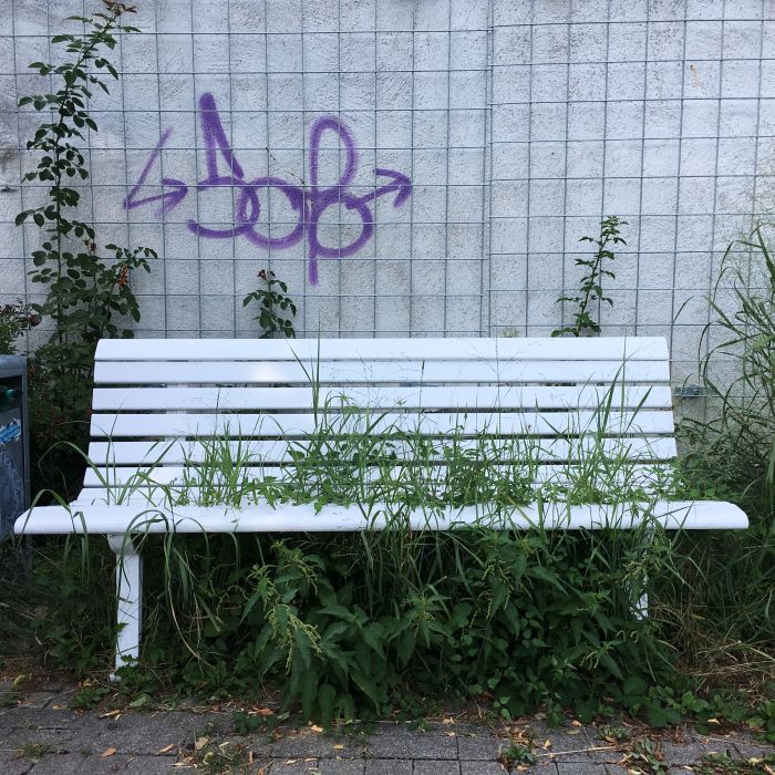 urban garden bench